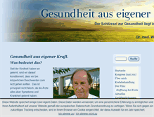 Tablet Screenshot of drwalterweber.de